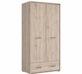 Шкаф SZF2D1S BRW Poland Ronse 2 дверный дуб санремо 98 см