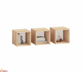 Полка Квадро 370х370 3 шт. Эко