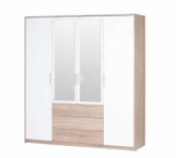 Шкаф 4D3S VMV Holding Рико 4 дверный дуб сонома 180 см