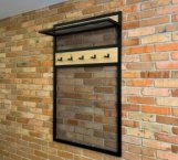 Вешалка LOFT Дуб Тахо / Чёрный мат MebliRoMax