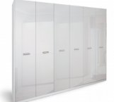 Шкаф 6Д Миромарк Белла 6 дверный белый 273 см