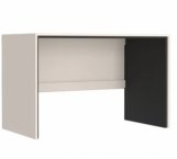 Стол письменный BIU 120/60 Прайм Кашемир / Черный