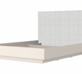 Ліжко LOZ160 без вкладу Монако Кашемір