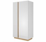 Шафа Perfect Home 2D/96 Arco 2 дверна білий 97 см