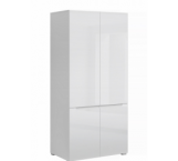 Шкаф 4D Mebelbos Yolk 2 дверный белый 90 см