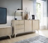 Комод беж песочный/пихта сканди Forest KSZ158