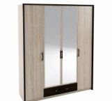 Шафа 4Д Сокме Скарлет 4 дверна дуб сонома 180 см