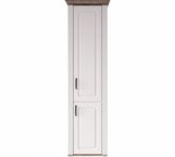 Пенал REG2D Канді Білий альпійський / Дуб стірлінг / Білий матовий