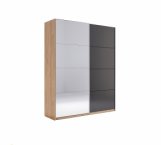 Шкаф-купе Миромарк Луна 2 дверный дуб крафт 150 см