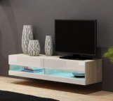 Тумба під ТВ Vigo/ Віго RTV140 Дуб Сонома/Білий Cama Ширина 140