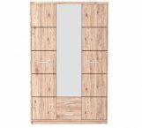 Шкаф SZF3D2S Гербор Шанталь 3 дверный дуб санремо светлый 150 см