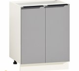 Тумба нижняя Н60.82.2Д. Мойка Лофт глянец