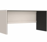 Стол офисный BIU160 Прайм Кашемир / Черный