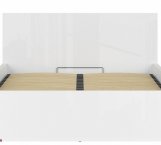 Кровать двуспальная BRW Poland LOZ/160/B Tetrix / Тетрикс с подьемним механизмом и нишей для белья ДСП