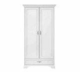 Шкаф ВМК Украина SZF2D1S Кентуки 2 дверный белый альпийский 100 см