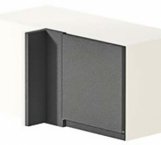 Антресоль А70х40.36.1Д угол.неглубокая Бета ручка