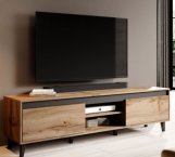 Тумба ТВ Nord II/Норд ІІ RTV170 Дуб вотан/Антрацит Cama Ширина 170 см