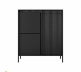 Комод високий Сенсо / Senso 3D Чорний