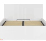 Кровать двуспальная BRW Poland LOZ/140/B Tetrix / Тетрикс с подьемним механизмом и нишей для белья ДСП