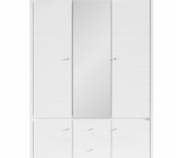 Шафа SZF5D2S ВМК Украіна Крістіна 3 дверна білий 154 см