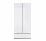 Шкаф SZF2D1S ВМК Украина Злата 2 дверный белый 91 см