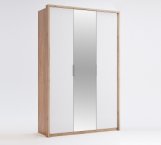 Шкаф Миромарк 3дв с зеркалом Асти 3 дверный дуб 140 см