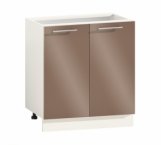 Тумба нижня Н60.82.2Д Фарбований високий глянець з друком