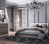 Спальня Olivia/Оливия Mebelbos №2 с шкафом 2D и комодом 3S