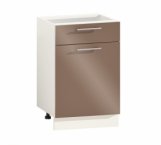 Тумба нижня Н50.82.1Я1Д Фарбований високий глянець з друком