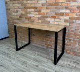 Стіл LOFT офісний Дуб Сонома / Чорний мат MebliRoMax