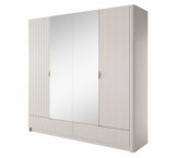 Шкаф 4D2S/213 Perfect Home Lante Беж/Золотые ручки 213 см