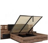 Кровать с подъемным механизмом LOZ/160/B Kassel