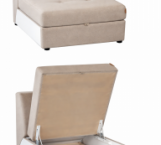 Диван 1Н нерозкладний з нішею Шеріданс Меблі Стиль