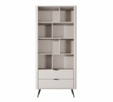 Стеллаж 2S Беж/Черные ножки Lante