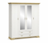 Шафа 4Д2Ш Mebel Service Іріс 4 дверна андерсон пайн 190 см