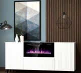 Комод 180 EF Pafos з електрокаміном