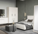 Комплект для спальні Хілс/Heels Кашемір/Чорний Гербор