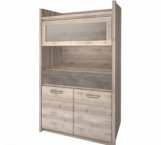 Витрина низкая 2D1W1S Jazz