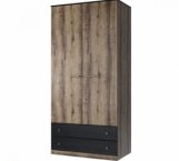 Шафа 2D2S Mebelbos Jagger 2 дверна дуб монастирський 100 см