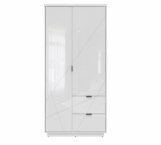 Шкаф SZF2D2S BRW Poland Forn 2 дверный белый 94 см