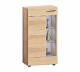 Шкаф Комфорт меблі 1Д.595 2 дверный Эко дуб 60 см