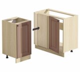 Тумба нижняя Н110х60.82.1Д. угол. Мойка Атланта глянец