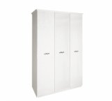 Шафа 3дв без дзеркал Міромарк Прованс 3 дверна білий 148 см