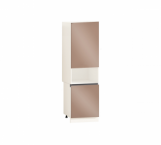 Пенал П60.218.2Д Вар.8 Gola ручка Фарбований Високий Глянець