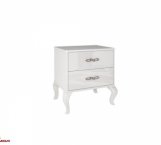 Тумба приліжкова Міромарк Imperia/Імперія Білий глянець