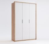 Шкаф 3дв без зеркал Миромарк Асти 3 дверный дуб крафт 140 см