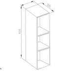 Полки В 15 (h-920) Тина