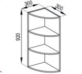 Корпус В 30КЗ (h-920) Домініка