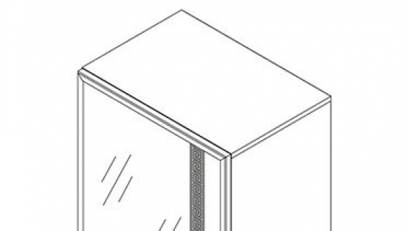 Витрина левая 60 L Ирен 0