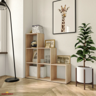 Стеллаж сонома на 6 ячеек GT39